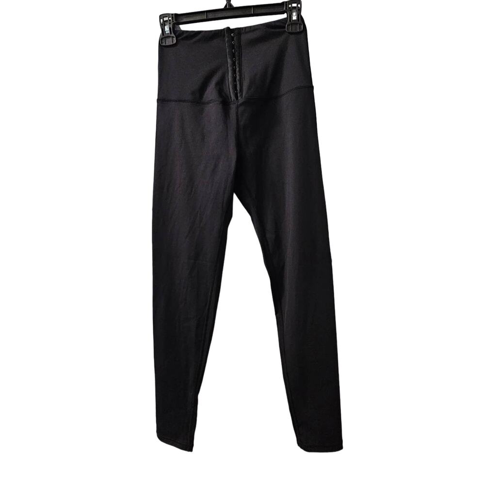 Shein Black Medium Compression High Waste Leggings S